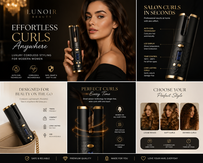 Lunoir Prestige Auto Curl ✨🖤